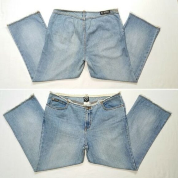 XOXO Low Rise Straight Capri Jeans 2114E1M - Picture 4 of 10